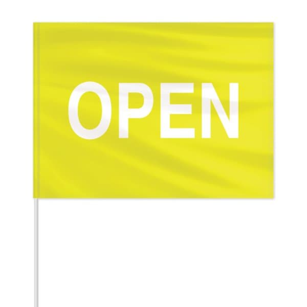 Open Message Field Flag - Yellow